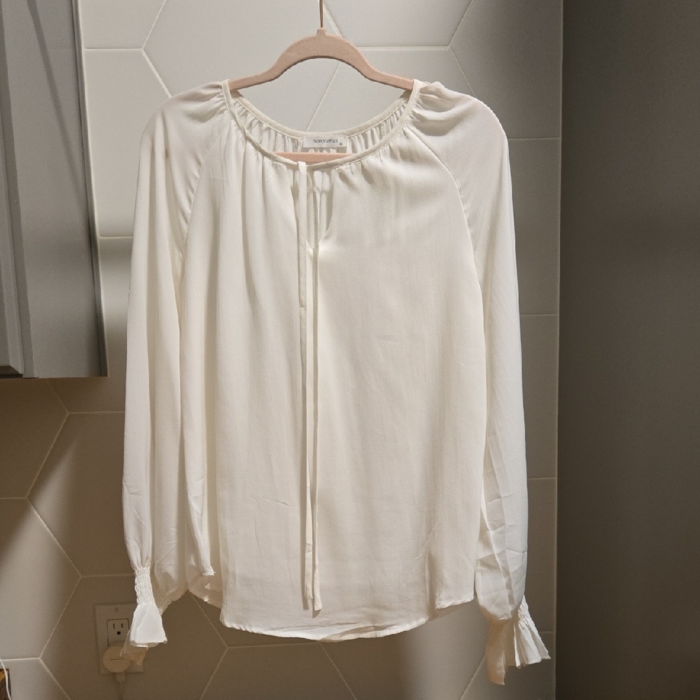 Elegant White Blouse
